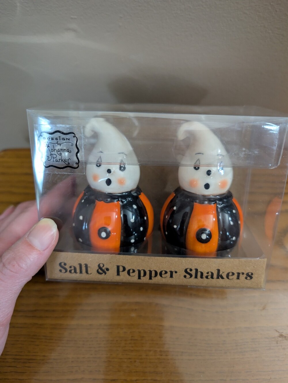 Johanna Parker Ghosts Salt and Pepper Shakers